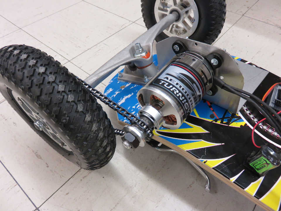 Custom electric mountainboard